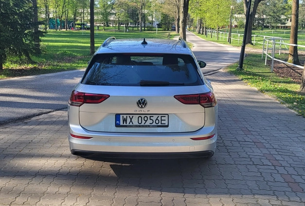 Volkswagen Golf cena 76900 przebieg: 89500, rok produkcji 2021 z Warszawa małe 67